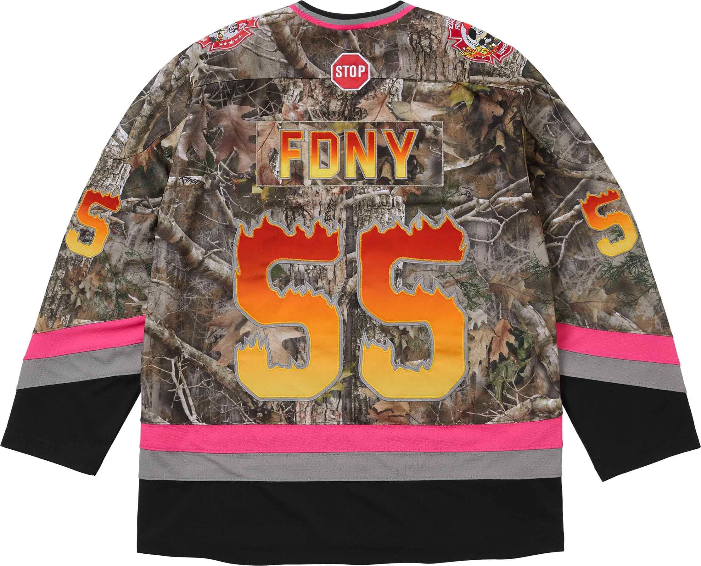 Supreme/FDNY Hockey Jersey view 3